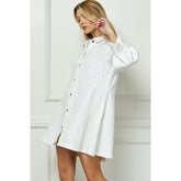 Rhinestone Denim Dress